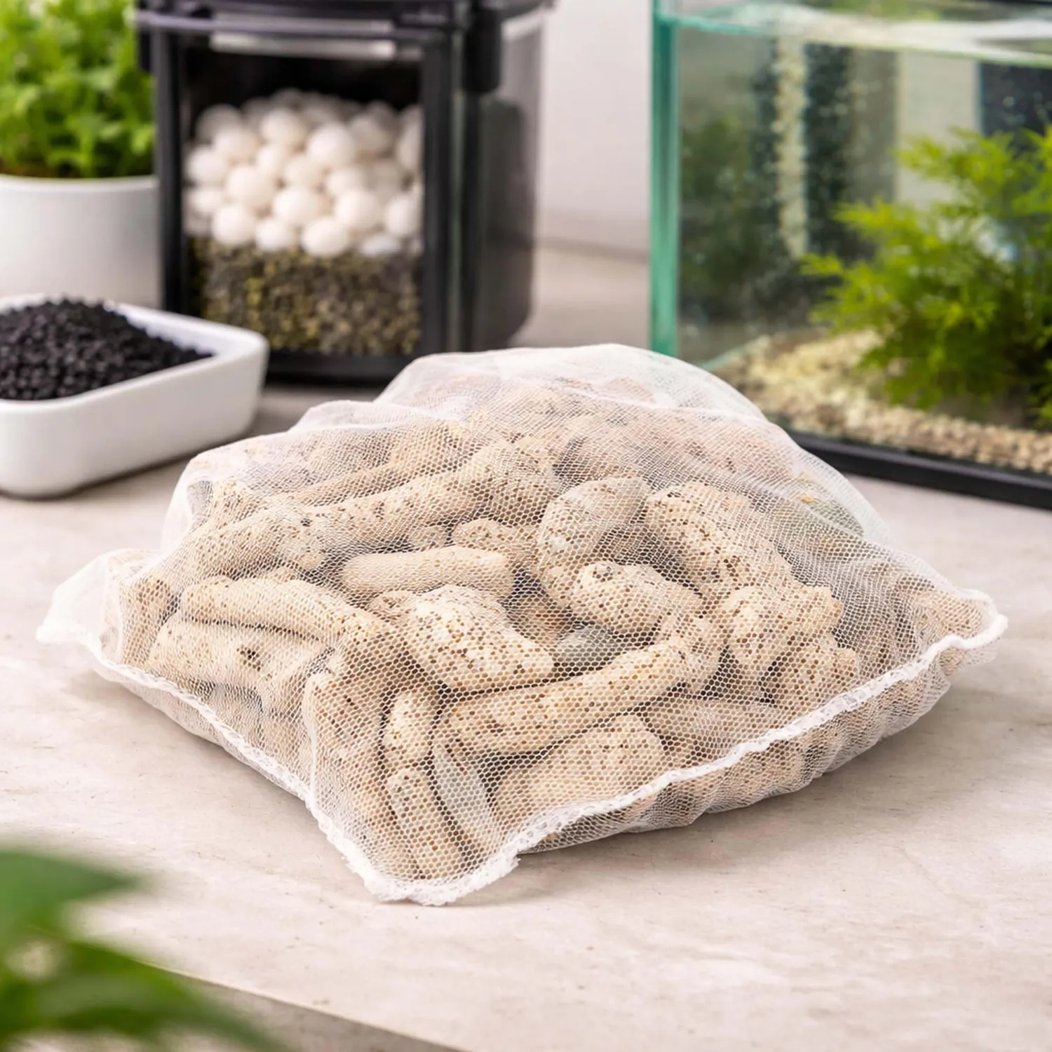 SunSun sabbia corallina grossolana 0,5 kg marino dolce