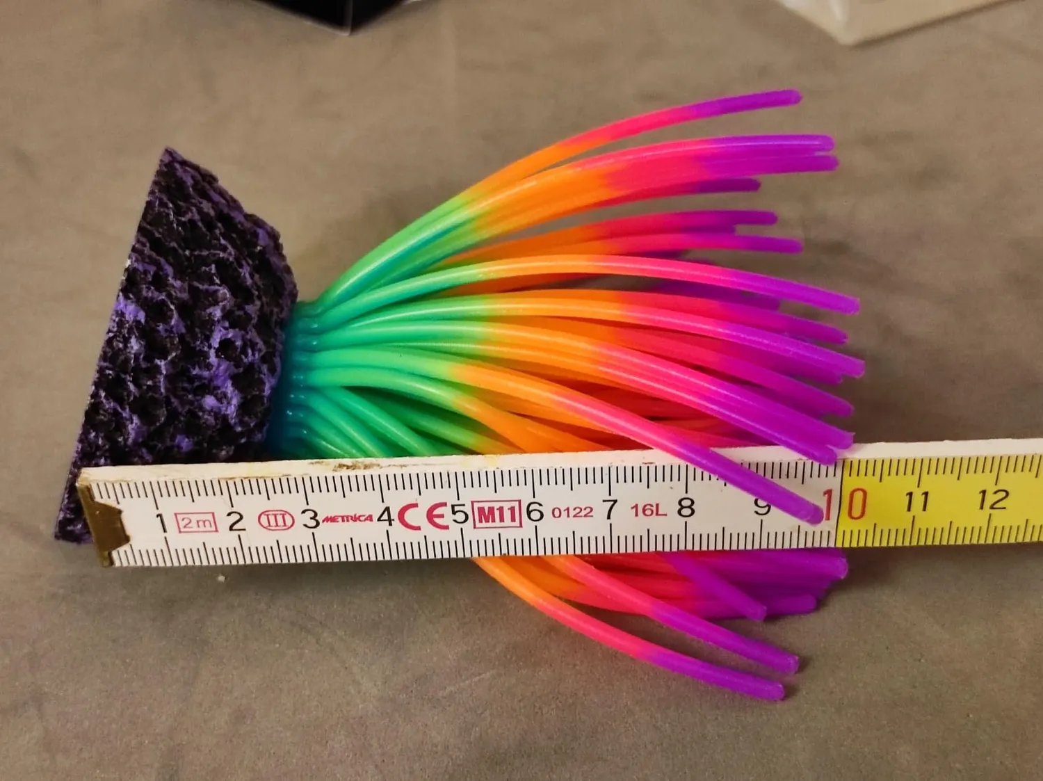 Pawfly Riccio di Mare Arcobaleno decorazione acquario silicone