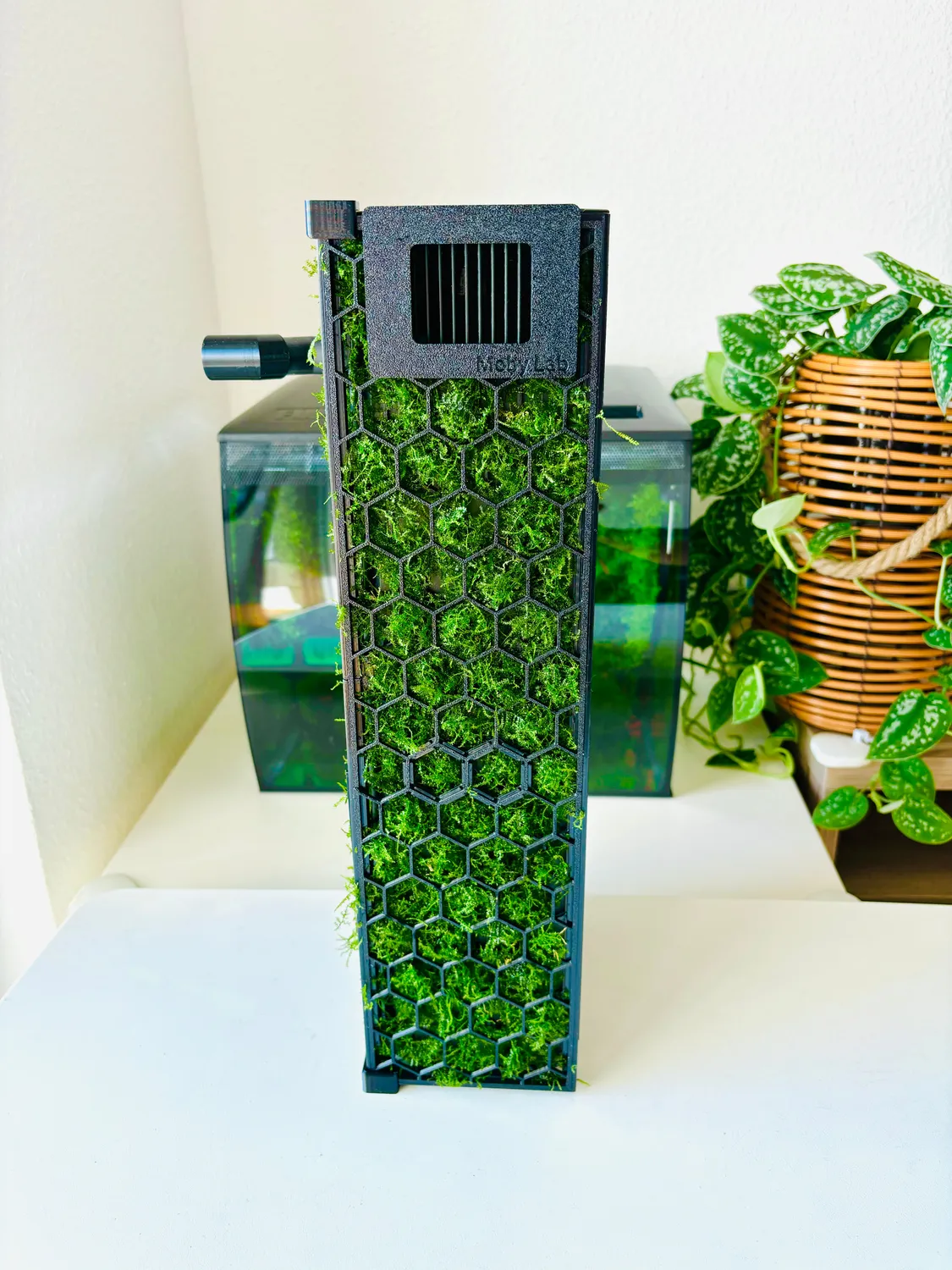 Moby Lab Bioflow M pannello muschio filtro anteriore