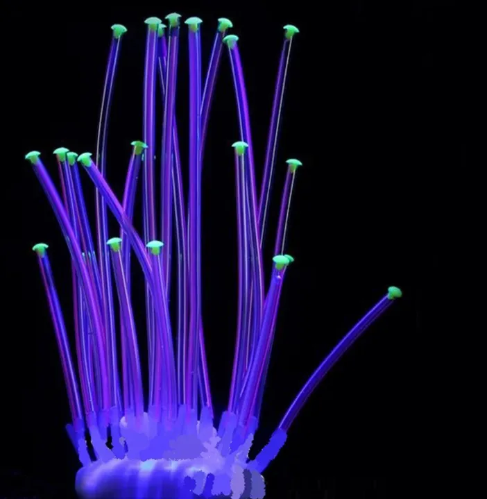 Aquariatech Decorazione silicone fluorescente 26G 10x5x21 cm