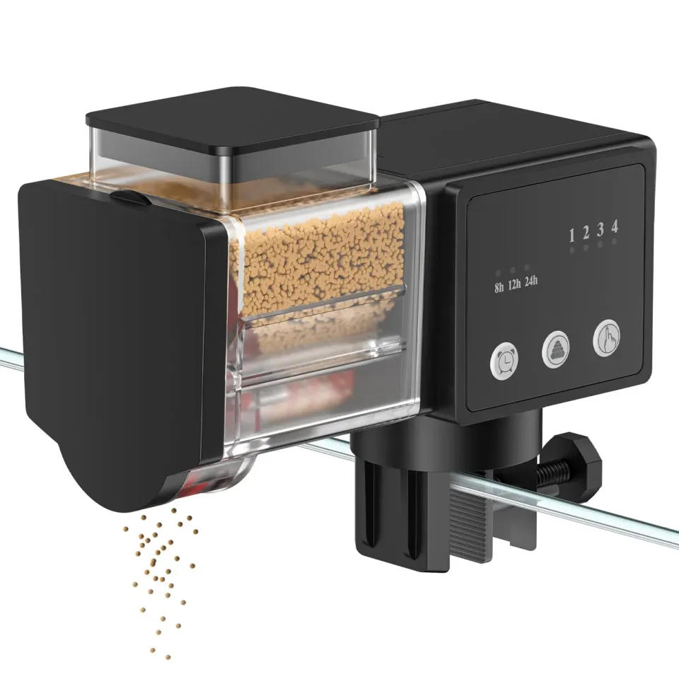 Pawfly Mangiatoia Automatica Pesci 85 ml Timer 8/12/24h