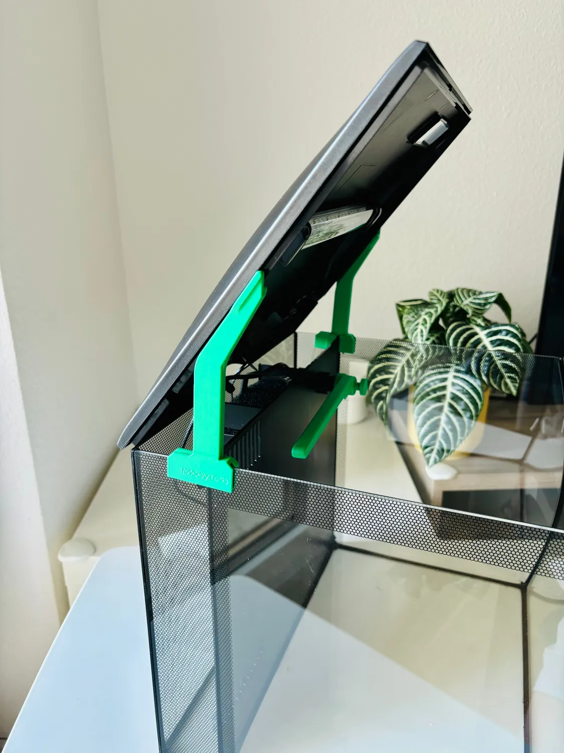 Moby Lab Fluval Flex 34L supporto coperchio acquario PETG