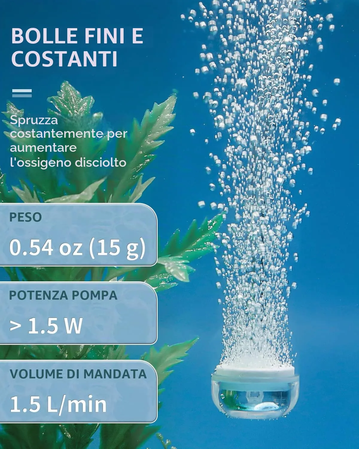 Pawfly Y23 disco pietra aria 2,3 cm kit nano bolle fini