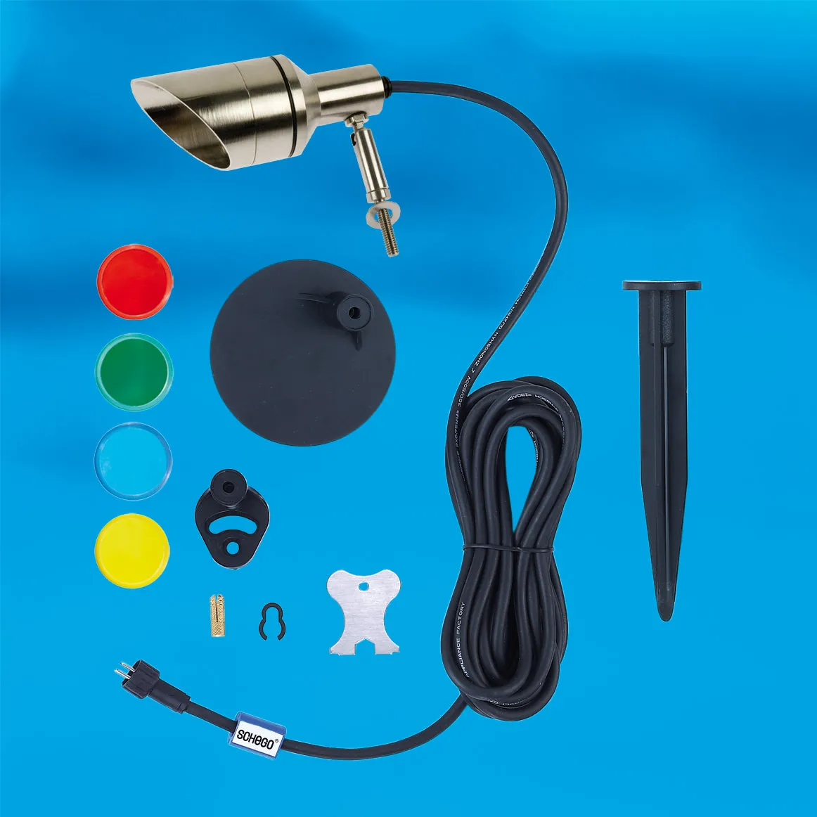 Schego schegoLUX Spot faretto LED 2,5W con schermatura