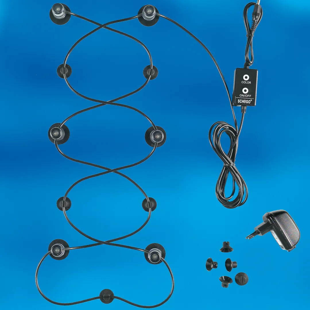 Schego schegoLUX-aqualine catena LED RGB 1,5W