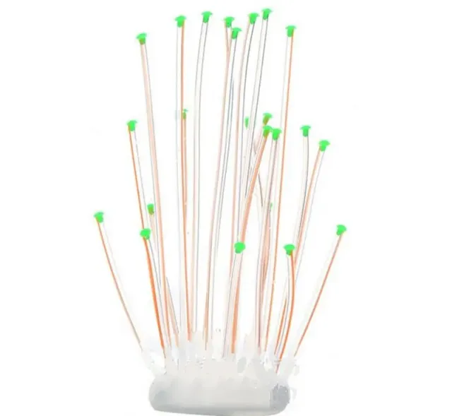 Aquariatech Decorazione 26O 10x5x21 silicone fluo