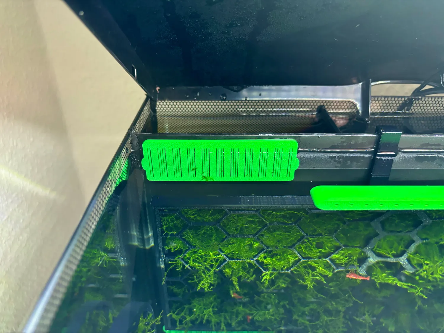 Moby Lab Griglie Aspirazione Fluval Flex 34L Nere in PETG