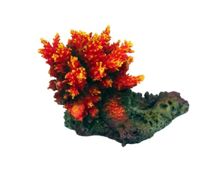 Aquariatech Decorazione Corallo Acropora 6 cm Resina Marina