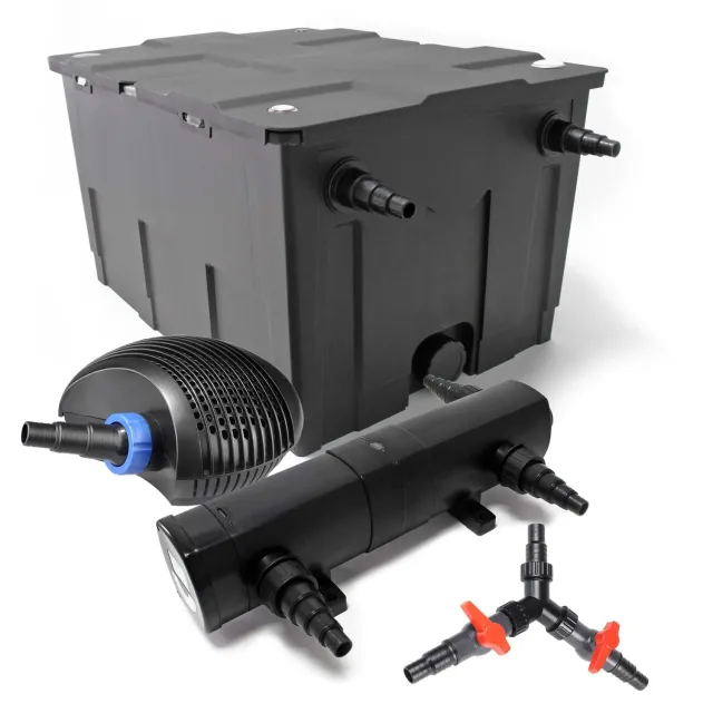 SunSun CBF-550 set laghetto 60000L UVC 24W pompa 8000L/h