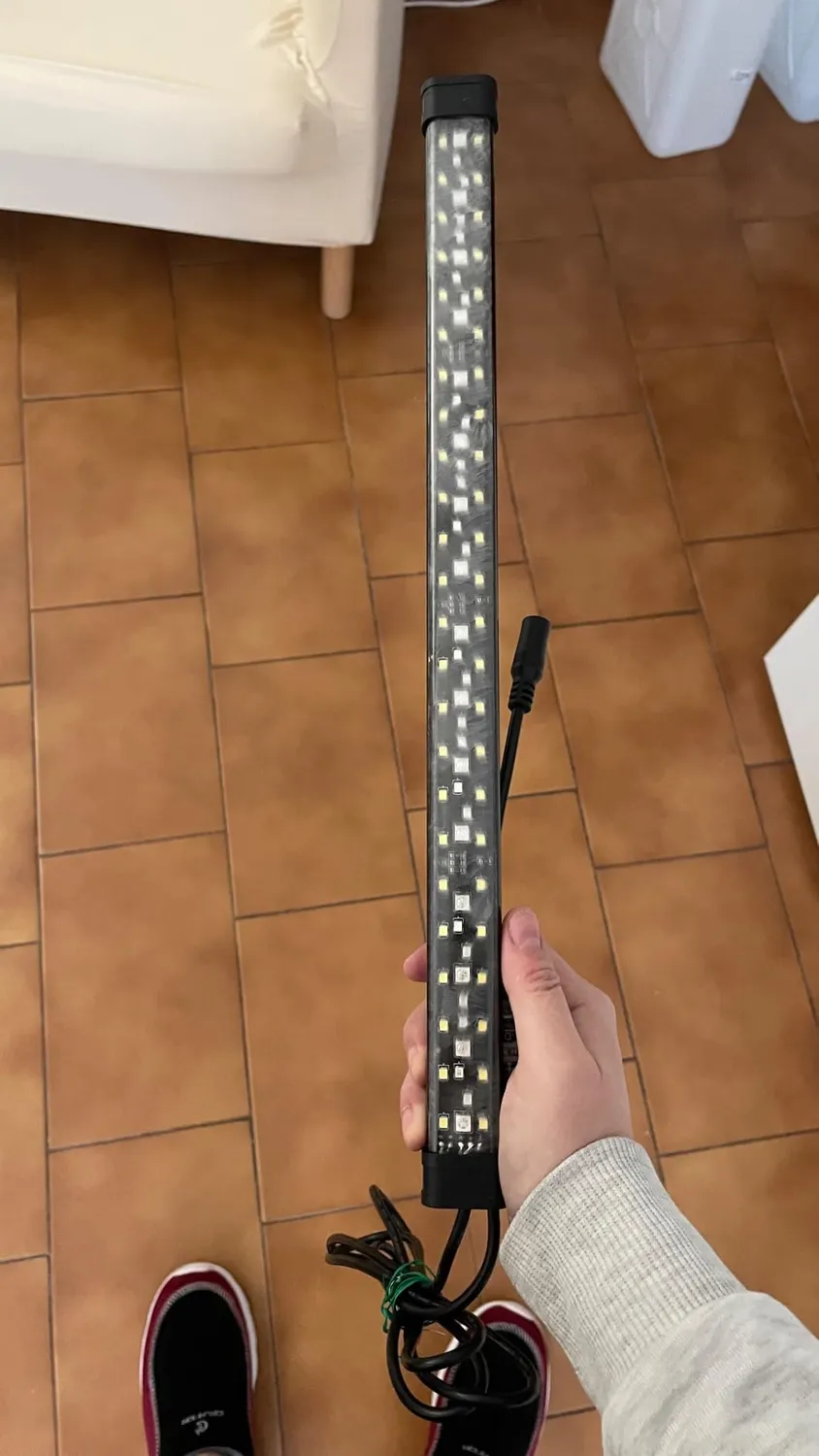 Pawfly Luce LED Acquario 30 cm 24/7 Spettro Completo
