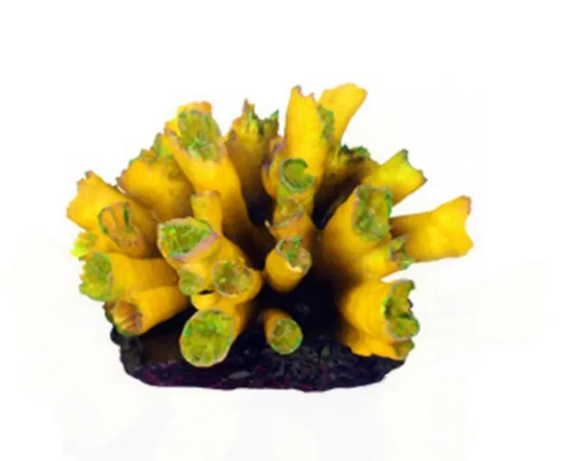 Aquariatech Euphyllia Yellow Corallo Resina Small 9x8x5 cm