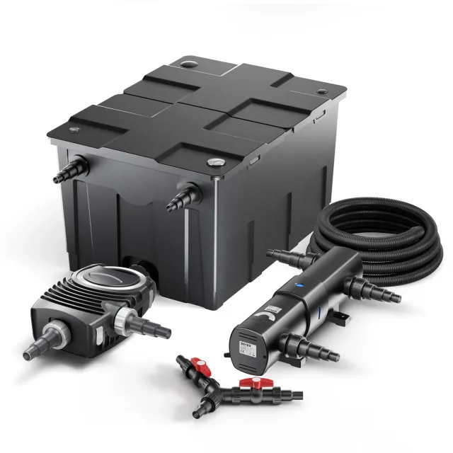SunSun CBF-550 set filtro laghetto 60000L con tubo 25m