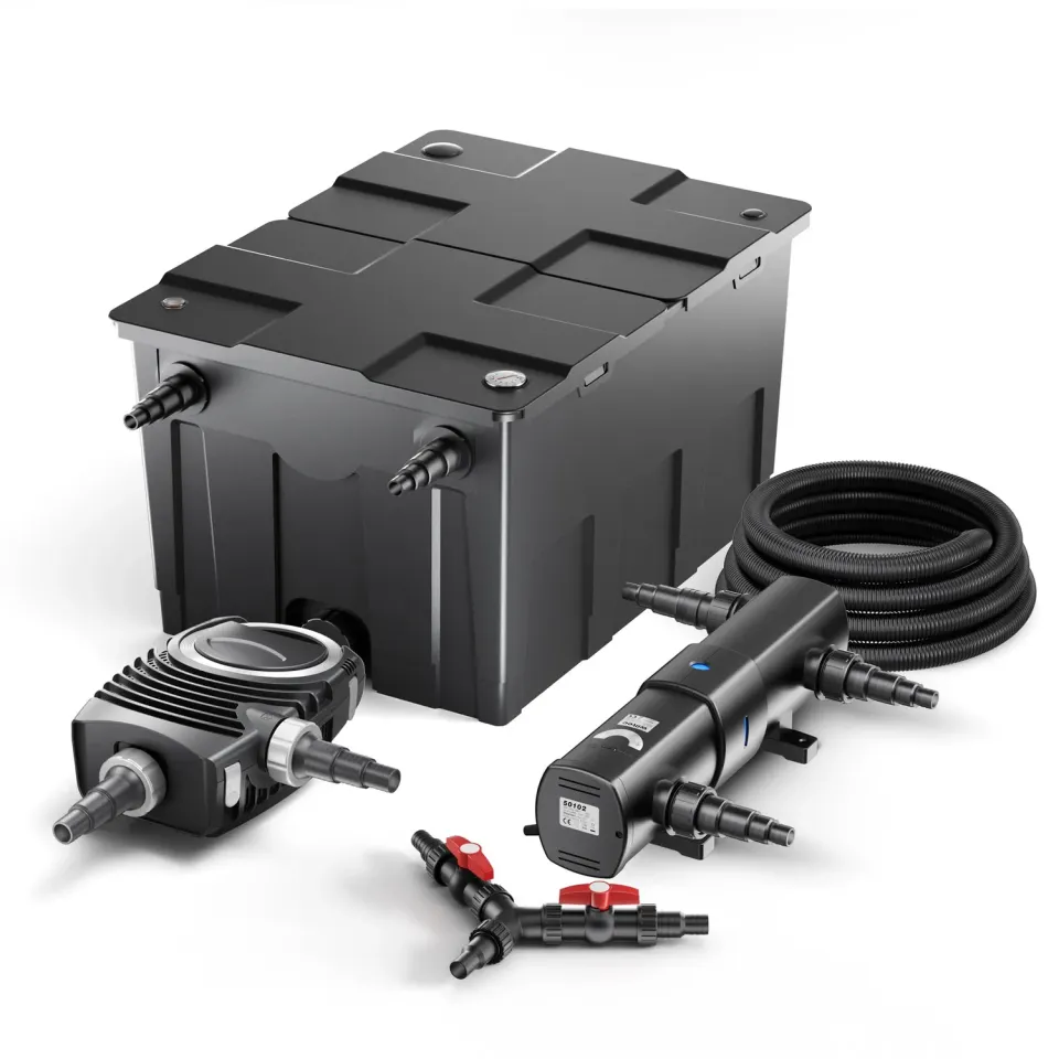 SunSun CBF-550 set filtro laghetto 60000L con tubo 25m