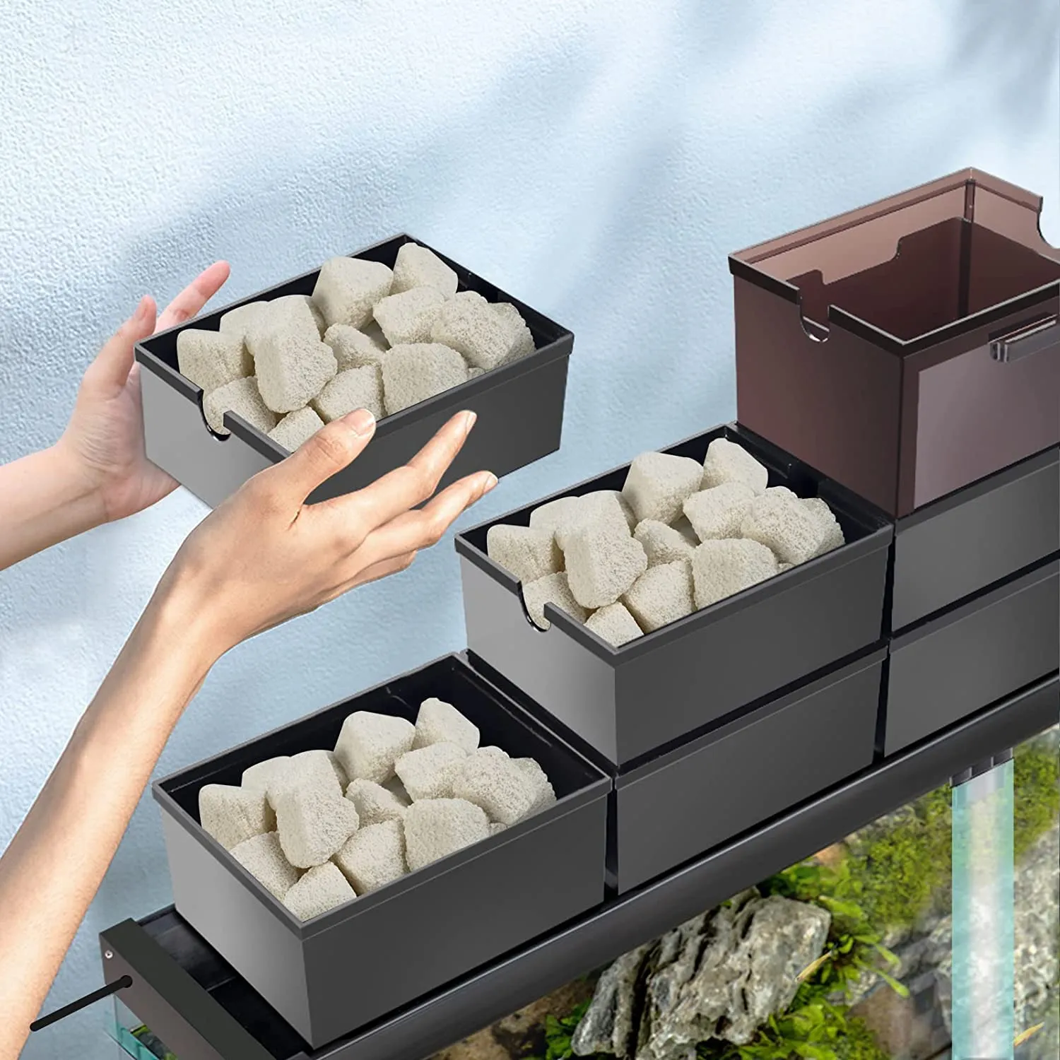 boxtech cannolicchi ceramica 2L filtro biologico acquario