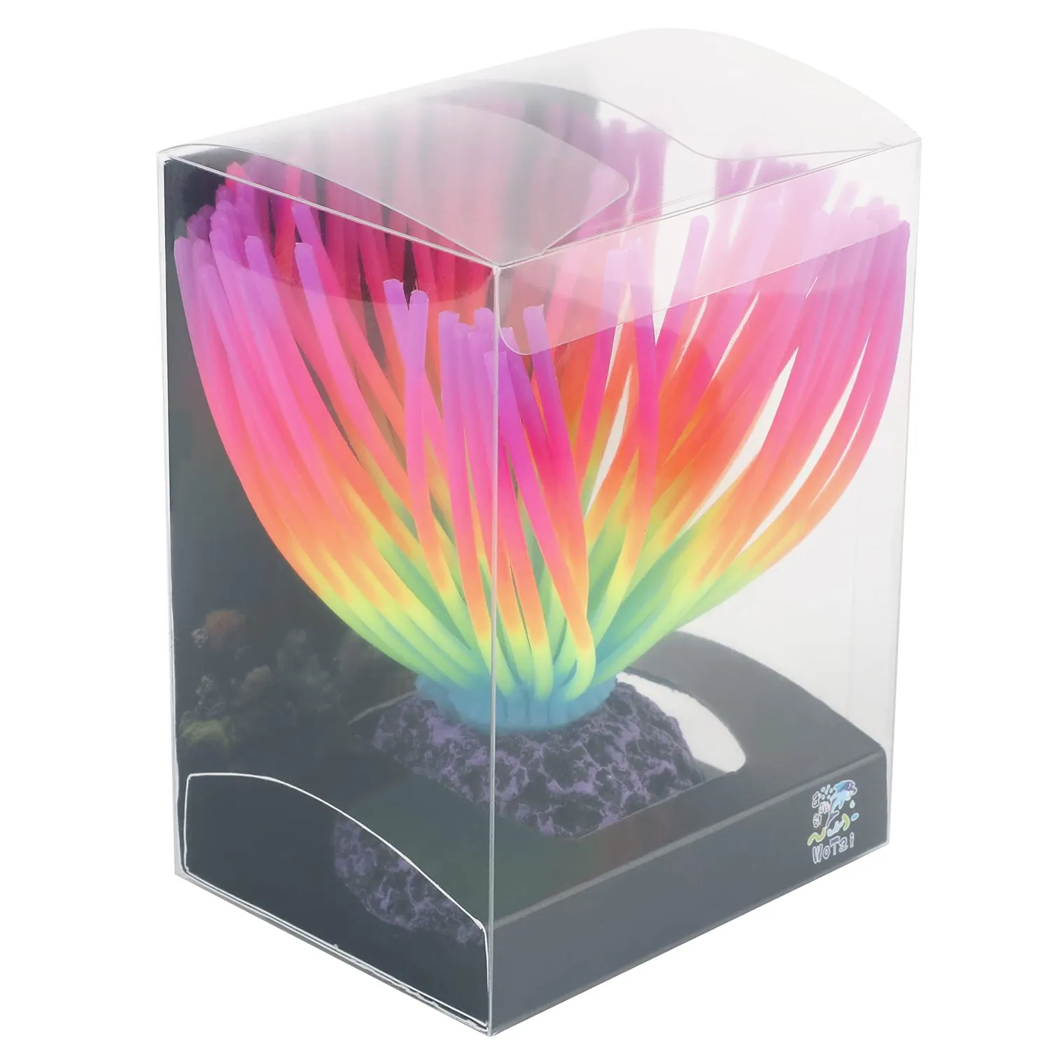 Pawfly Riccio di Mare Arcobaleno decorazione acquario silicone