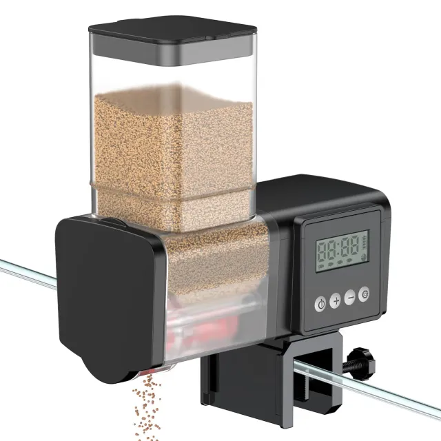 Pawfly mangiatoia automatica pesci timer 200-450 ml batteria