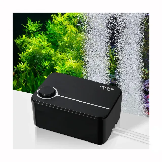 boxtech pompa aria acquario 5W doppia uscita 550L