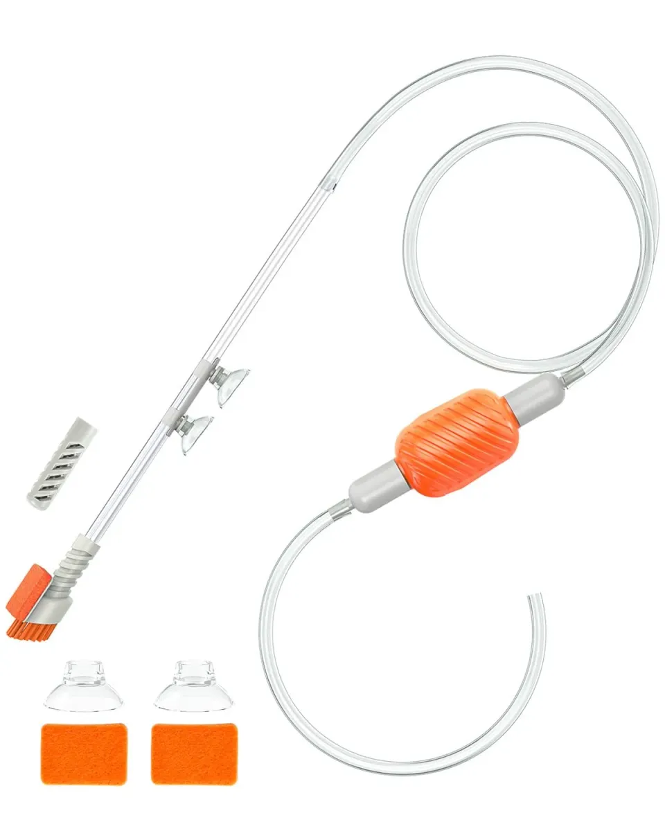 Pawfly kit sifone acquario pulitore ghiaia fino a 38L manuale