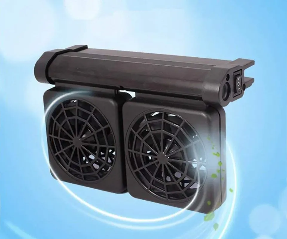 LONDAFISH ventola raffreddamento acquario 2 ventole 12V