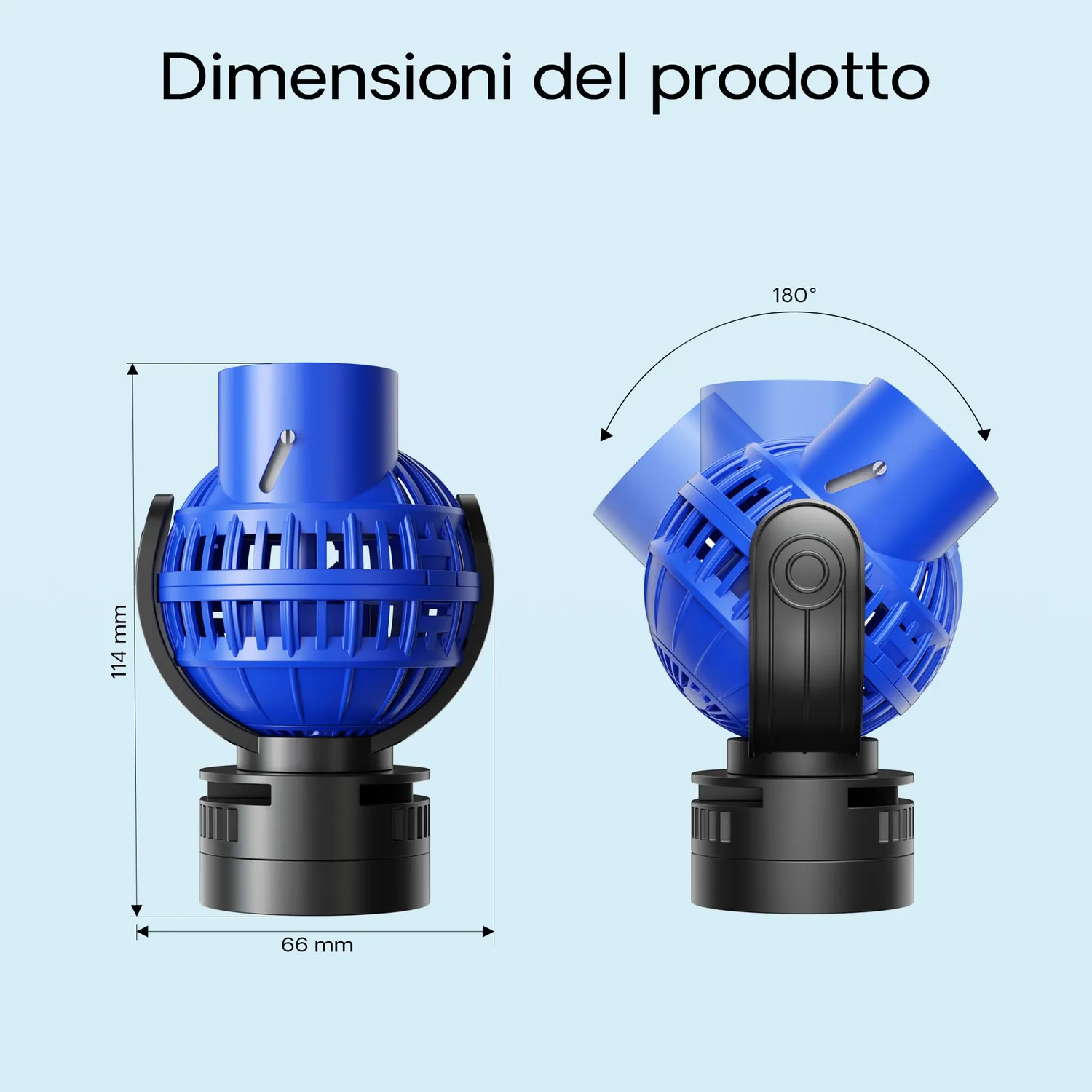 SunSun JVP-130 Pompa Movimento 4000 l/h 6W Magnetica