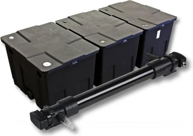 SunSun CBF-350C filtro laghetto 90000L UVC 72W 3 camere