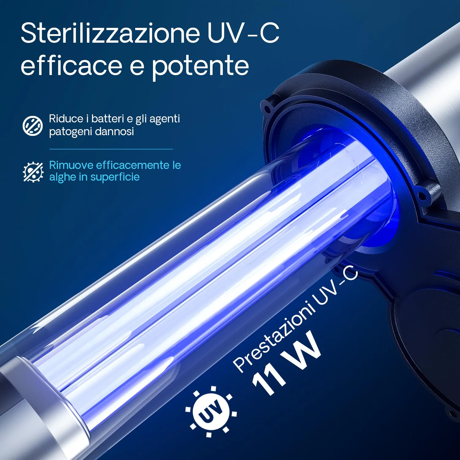 SunSun CPA-10000 filtro a pressione laghetto 10000 l/h UVC 11W