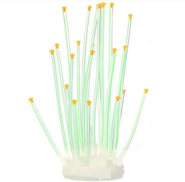 Aquariatech Decorazione silicone fluorescente 26G 10x5x21 cm