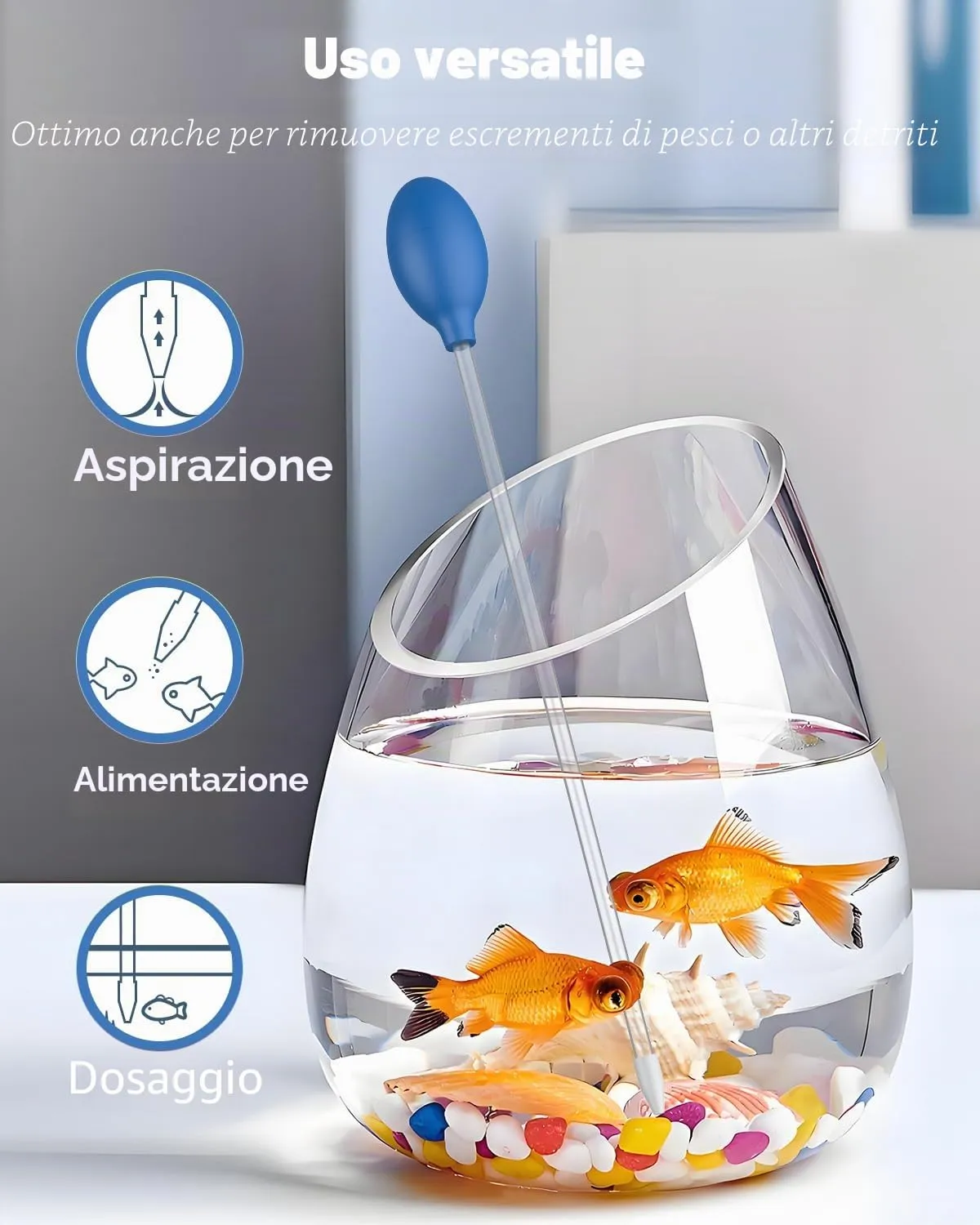 Pawfly Pipetta Acquario 35 cm 2 Pezzi per Coralli