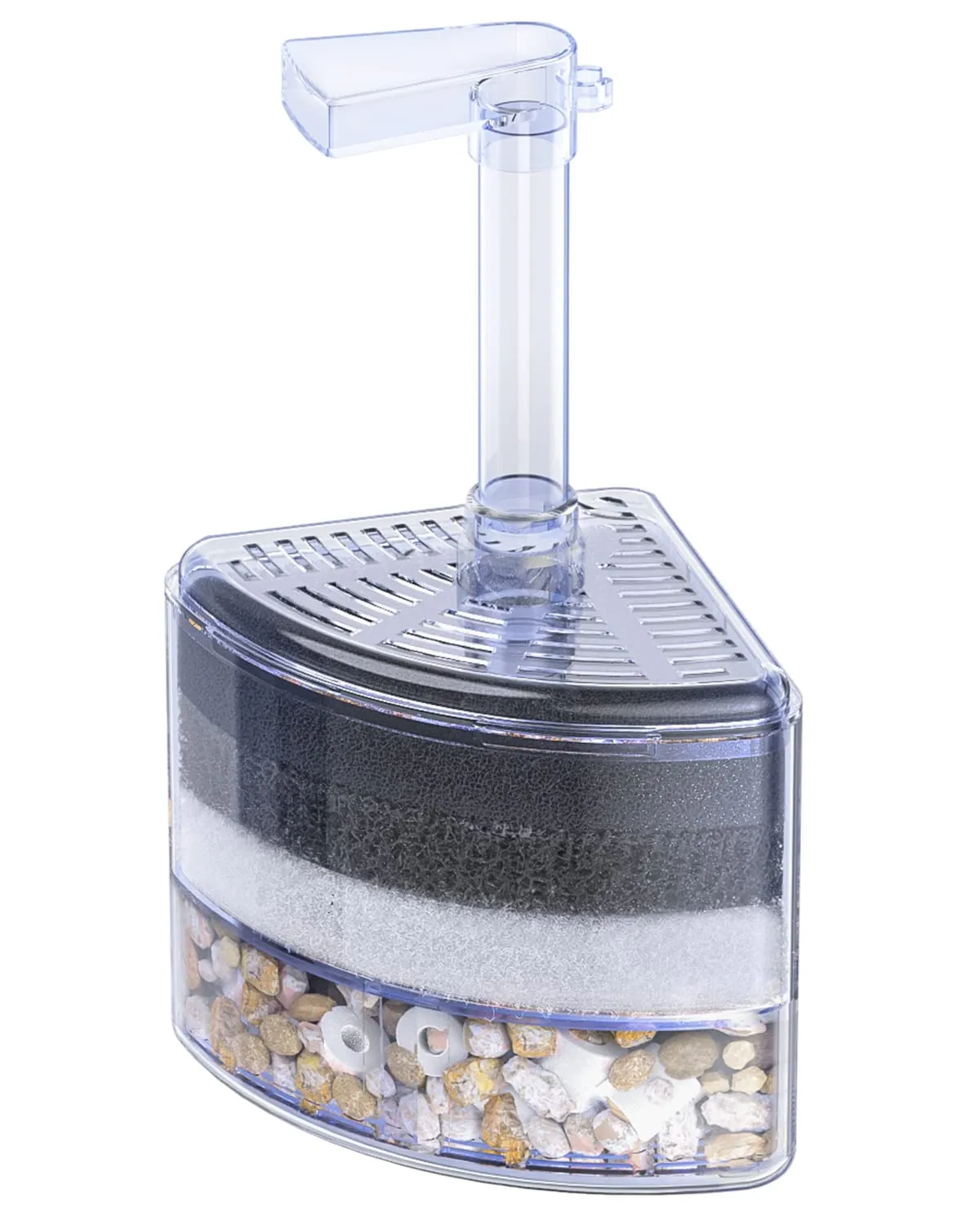 Pawfly Filtro Spugna Acquario fino a 200 L con Ceramica