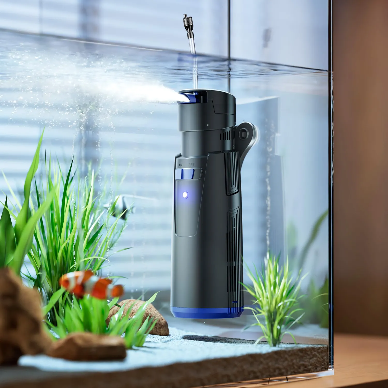 SunSun CUP-809 pompa acquario 4in1 700 l/h UVC 9W