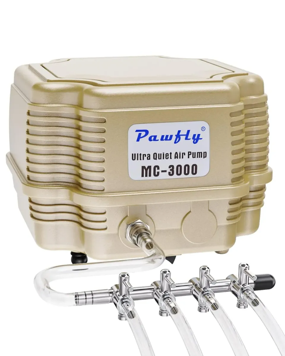 Pawfly aeratore acquario 7W 16 l/min 2 kit