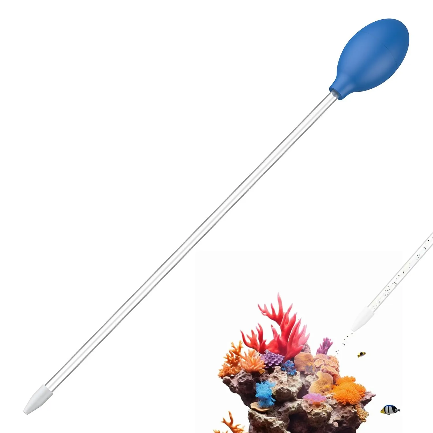 Pawfly Pipetta Acquario 35 cm 2 Pezzi per Coralli