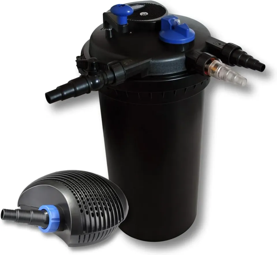 SunSun CPF-15000 set filtro laghetto 6000 l/h UVC 18W
