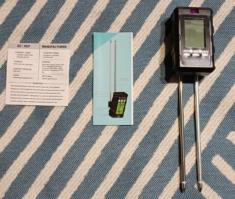 Pawfly Tester Terreno 6 in 1 Digitale con pH