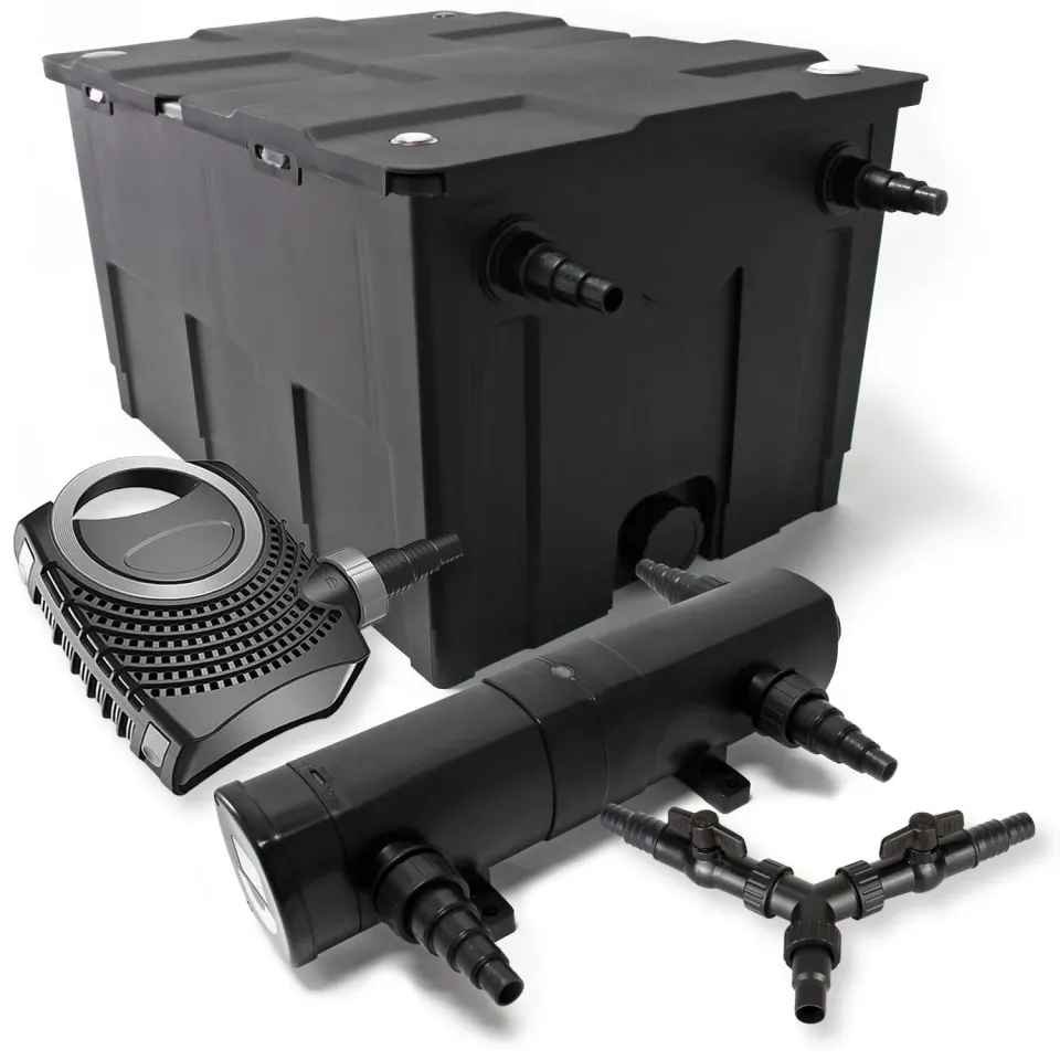 SunSun CUV-224 set filtro laghetto 60000L pompa NEO-10000