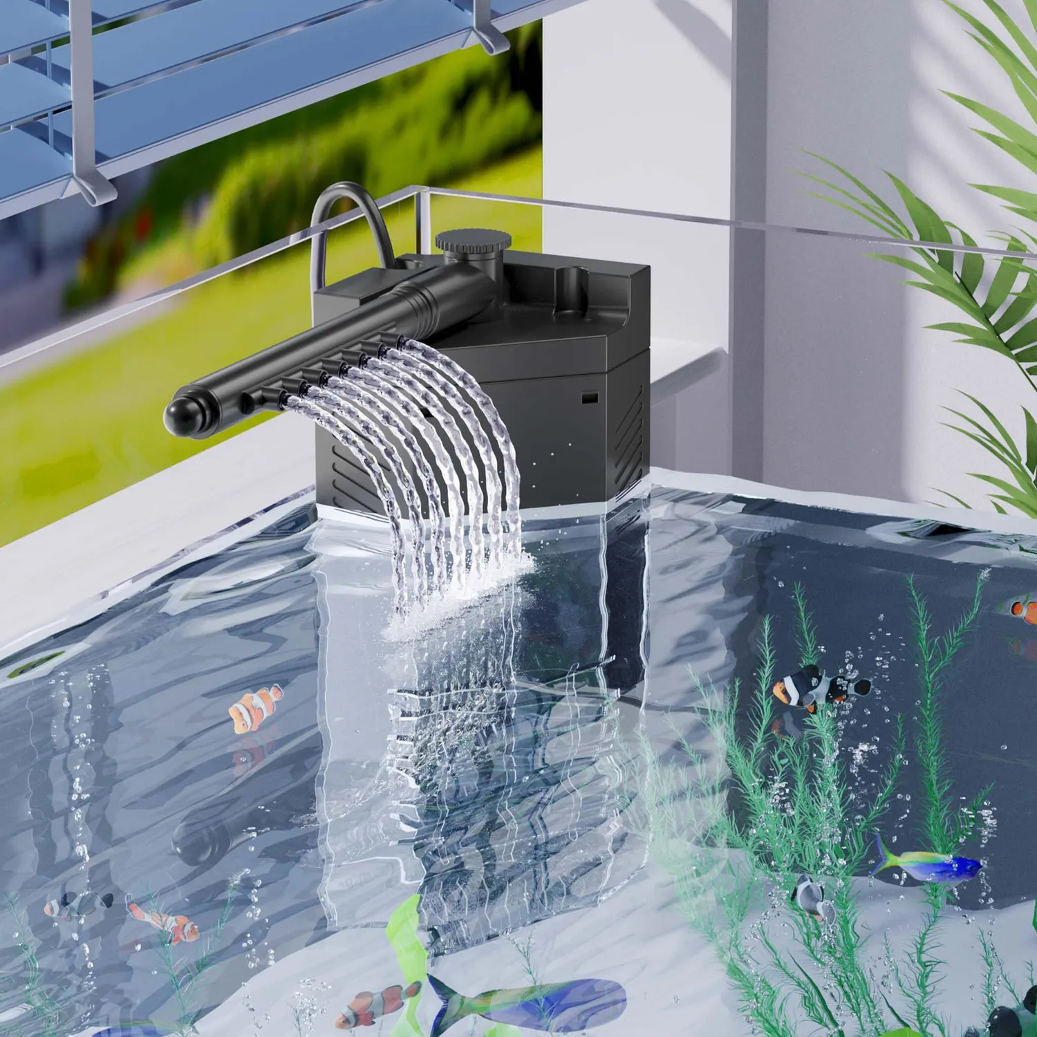 SunSun JP-092 Filtro Interno Acquario 250 l/h 3W fino a 40 L