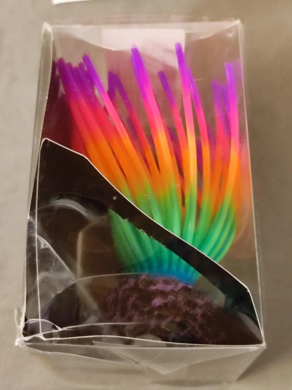 Pawfly Riccio di Mare Arcobaleno decorazione acquario silicone