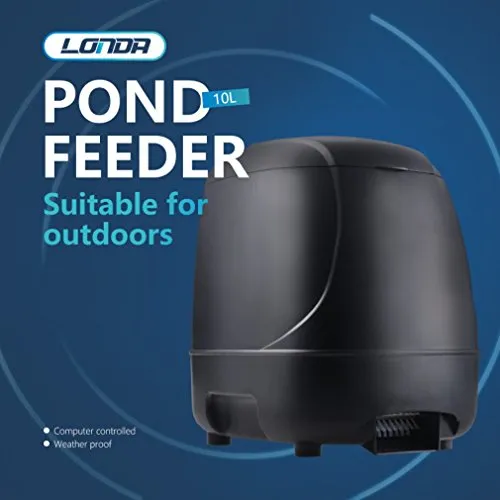 LONDAFISH mangiatoia automatica laghetto timer 10 L