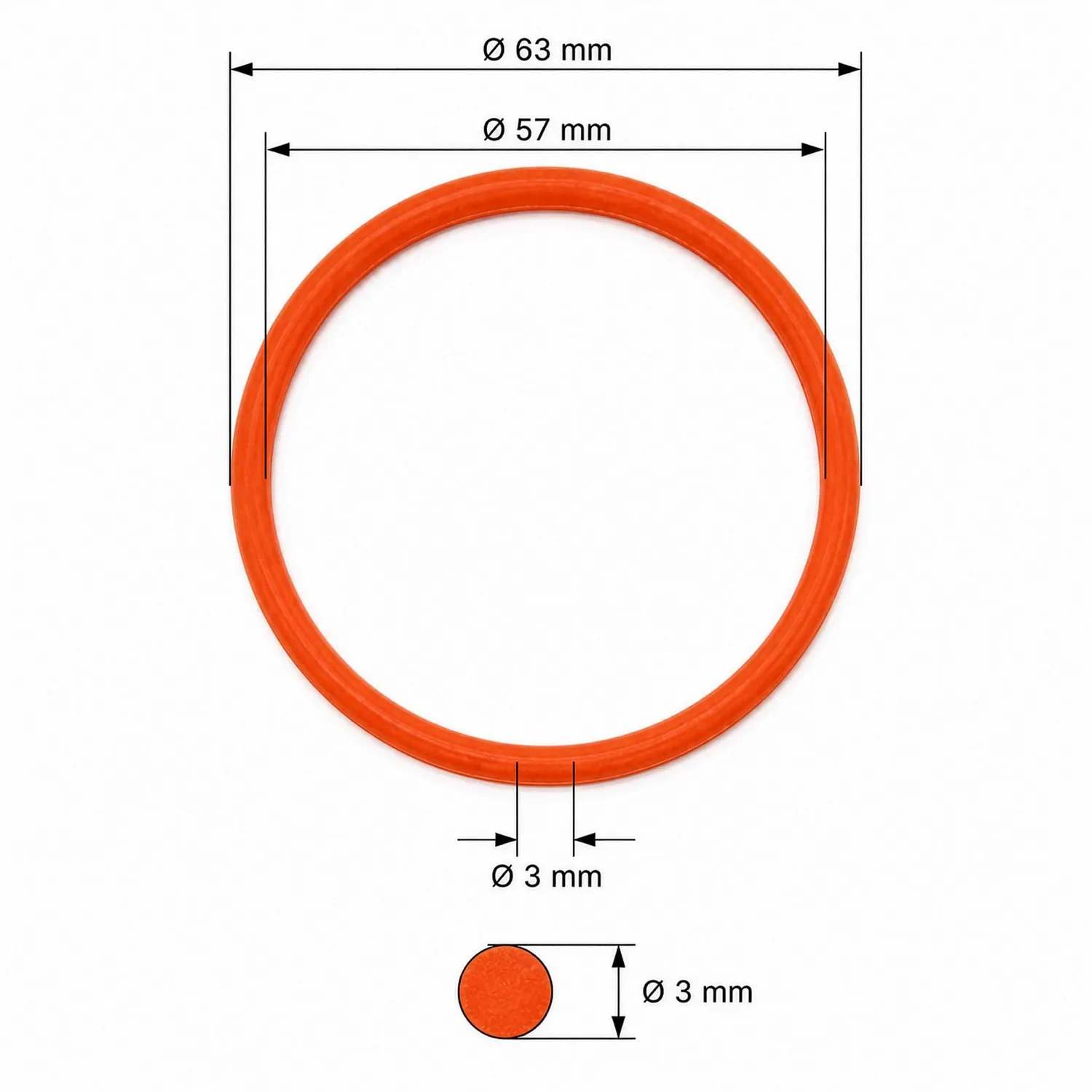 SunSun CPF-180 250 guarnizione lampada UV 2 pezzi