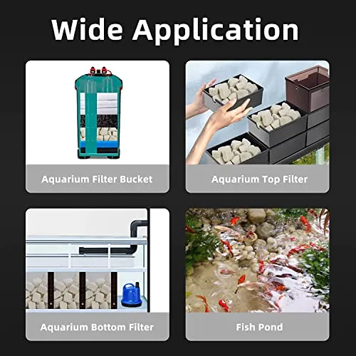 boxtech cannolicchi ceramica 2L filtro biologico acquario
