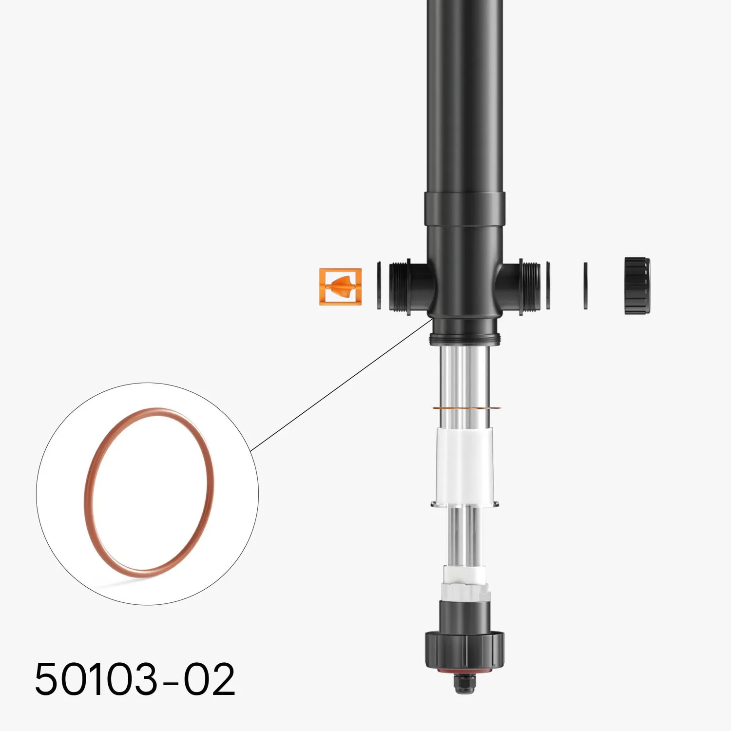 SunSun CUV-172 O-Ring 1 guarnizione ricambio chiarificatore