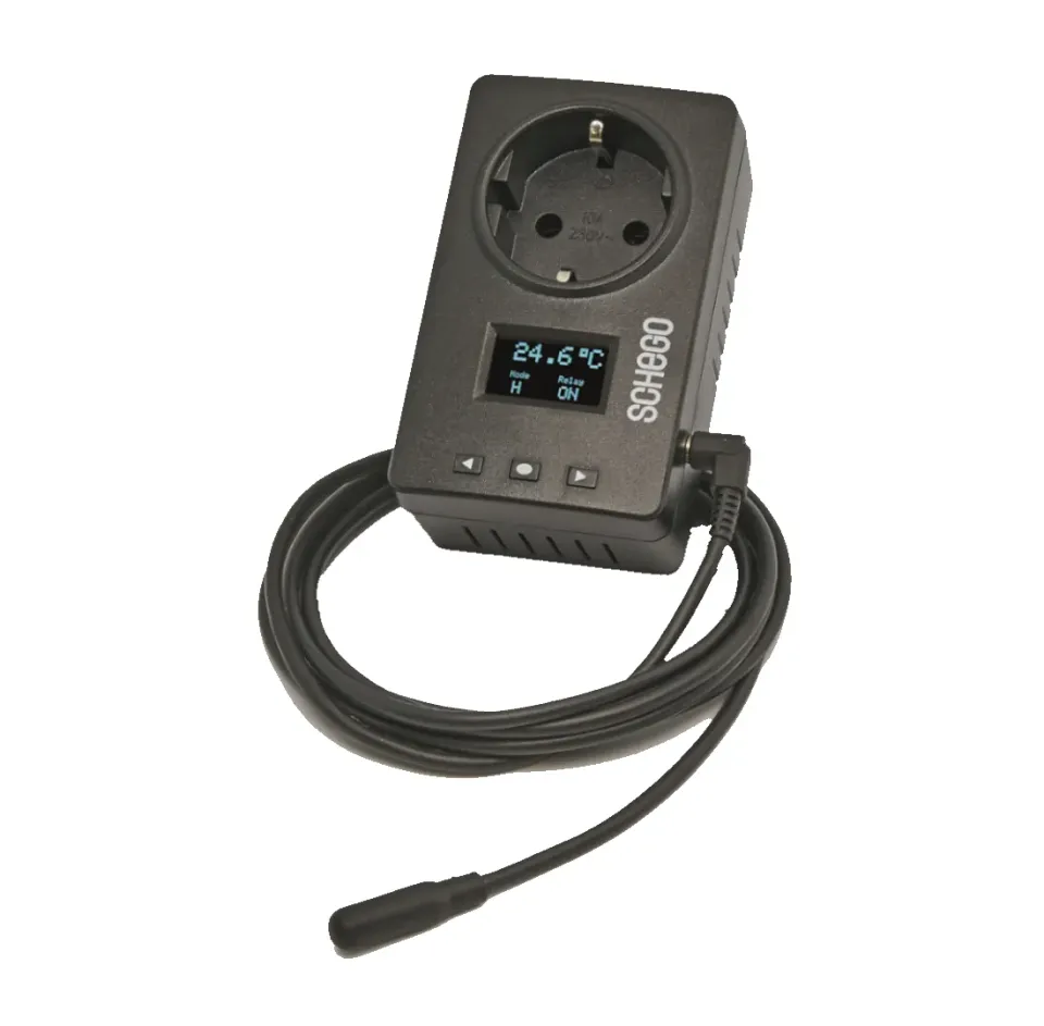 Schego TR2 termostato acquario laghetto 2 m 2000 W