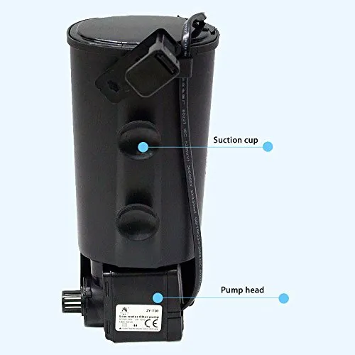 LONDAFISH Filtro Interno Acquario 600 L/H per Tartarughiere
