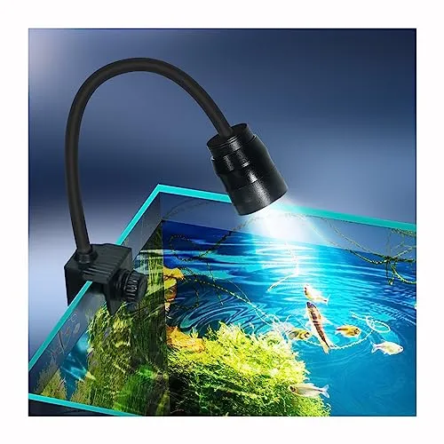 Boxtech lampada LED acquario zoom 10W 3 colori fascio
