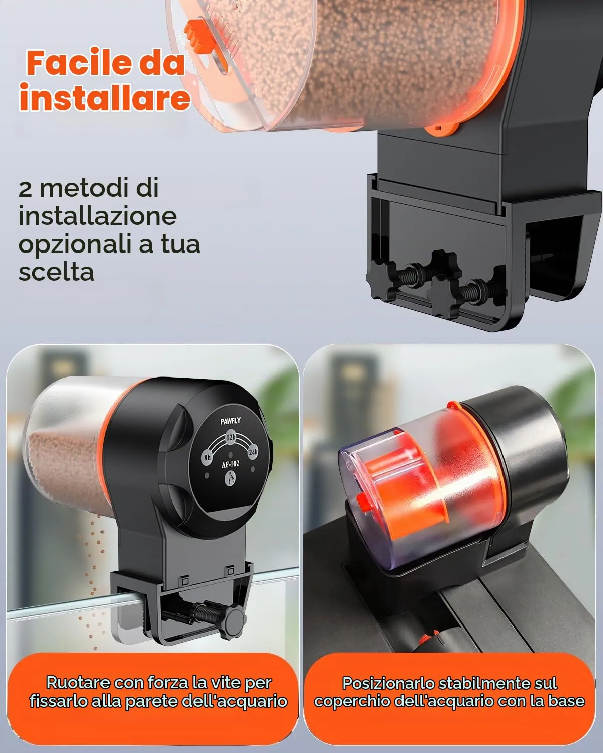 Pawfly Sifone Cambio Acqua Acquario Tubo 1,8 m Ghiaia