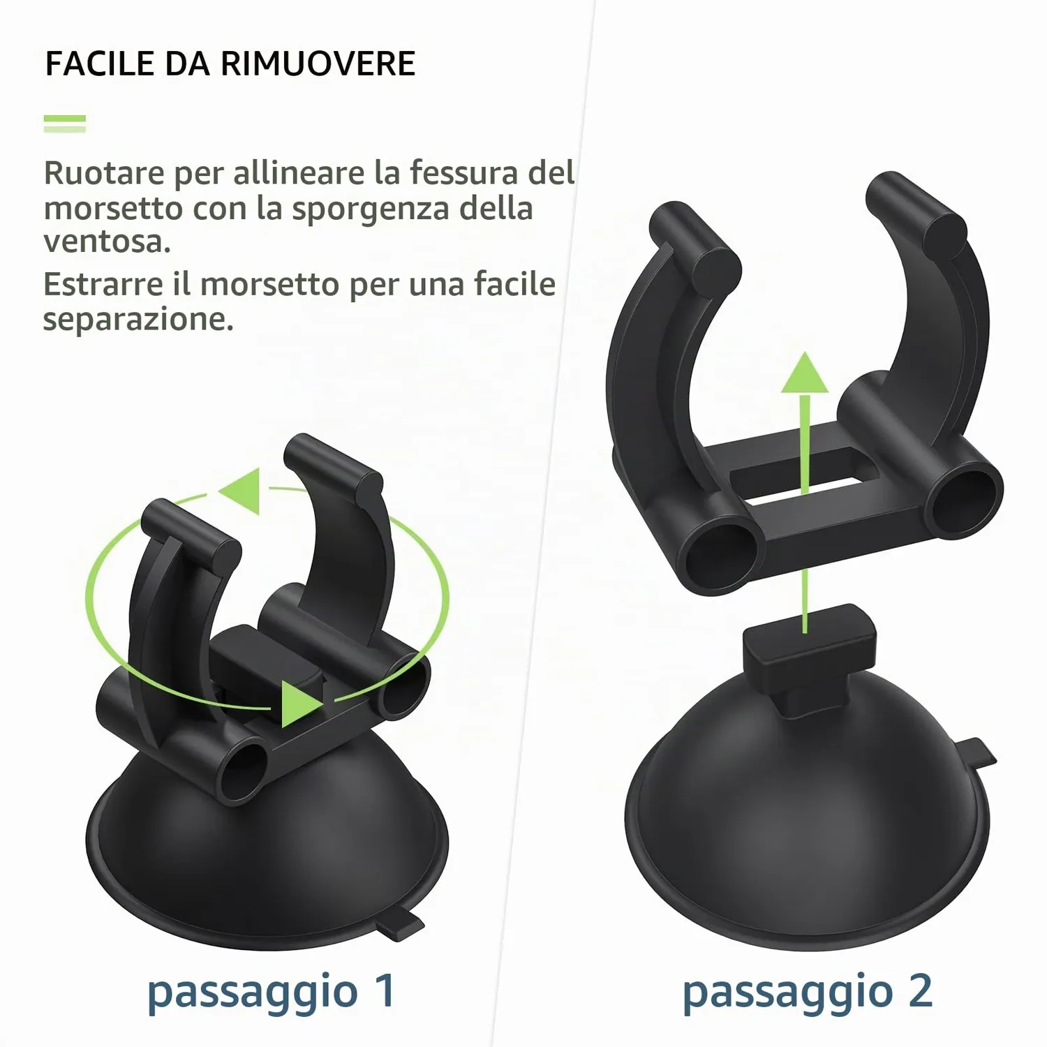 Pawfly ventose riscaldatore acquario clip 2,4 cm 12 pezzi