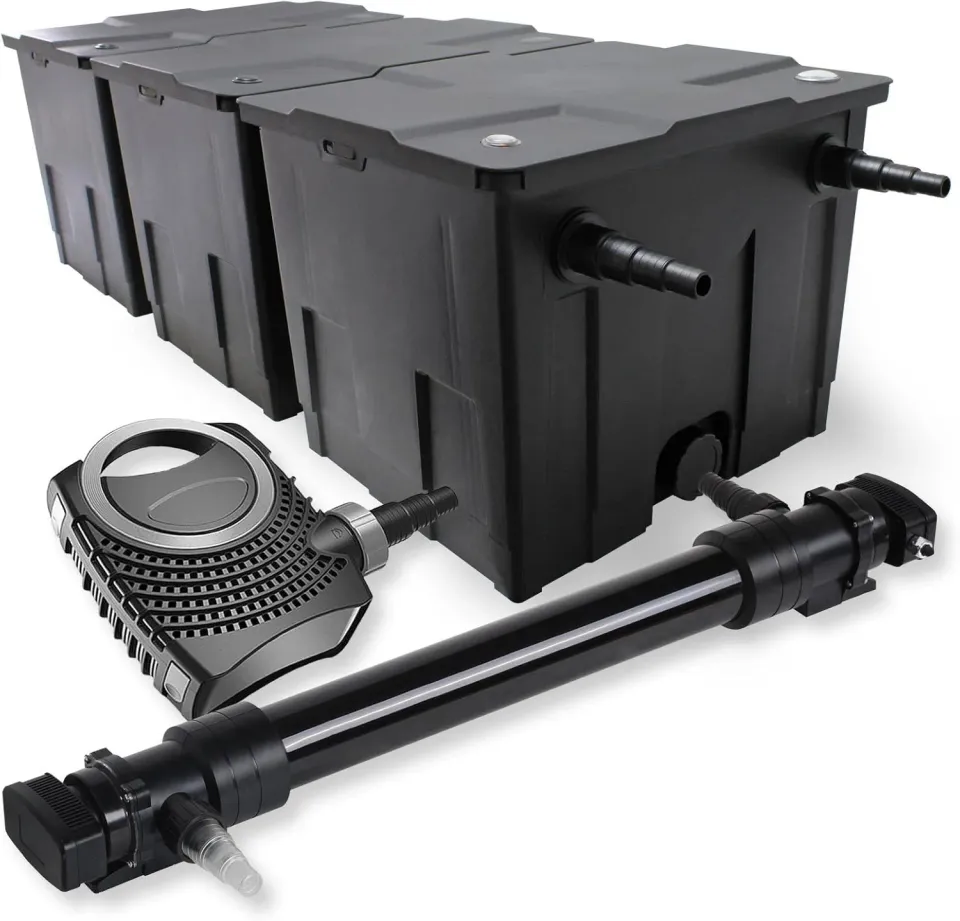 SunSun CBF-350C set filtro laghetto 10000 l/h UVC 72W 90000 l