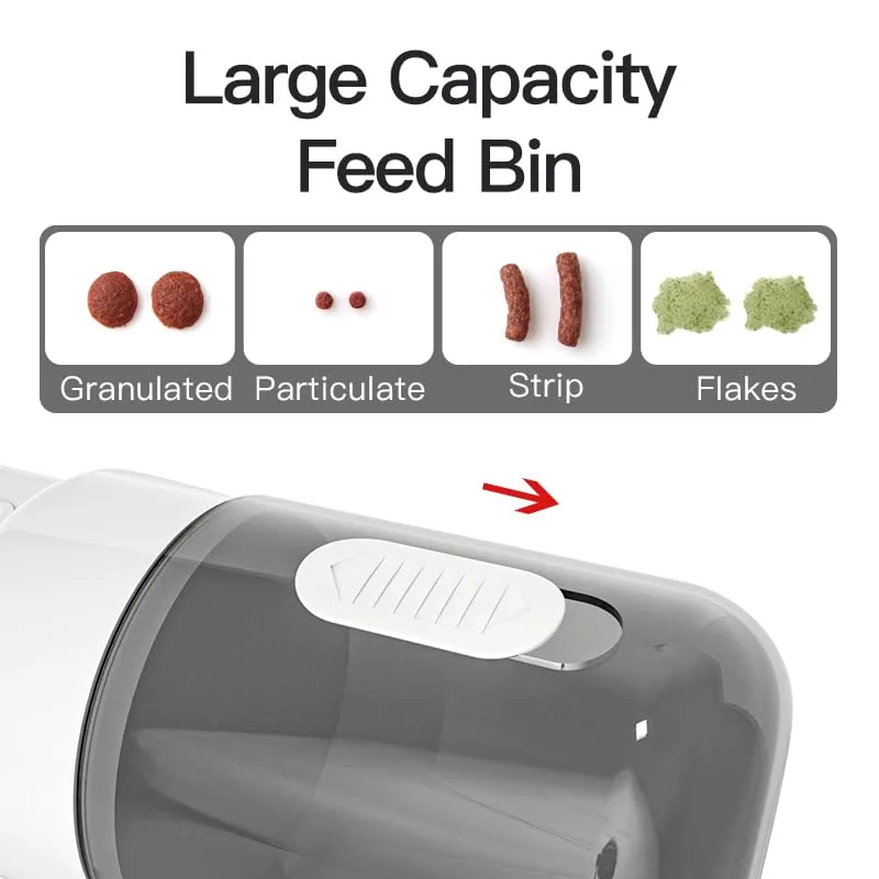 Londafish Distributore Automatico Cibo Pesci 350 ml Timer a Batteria