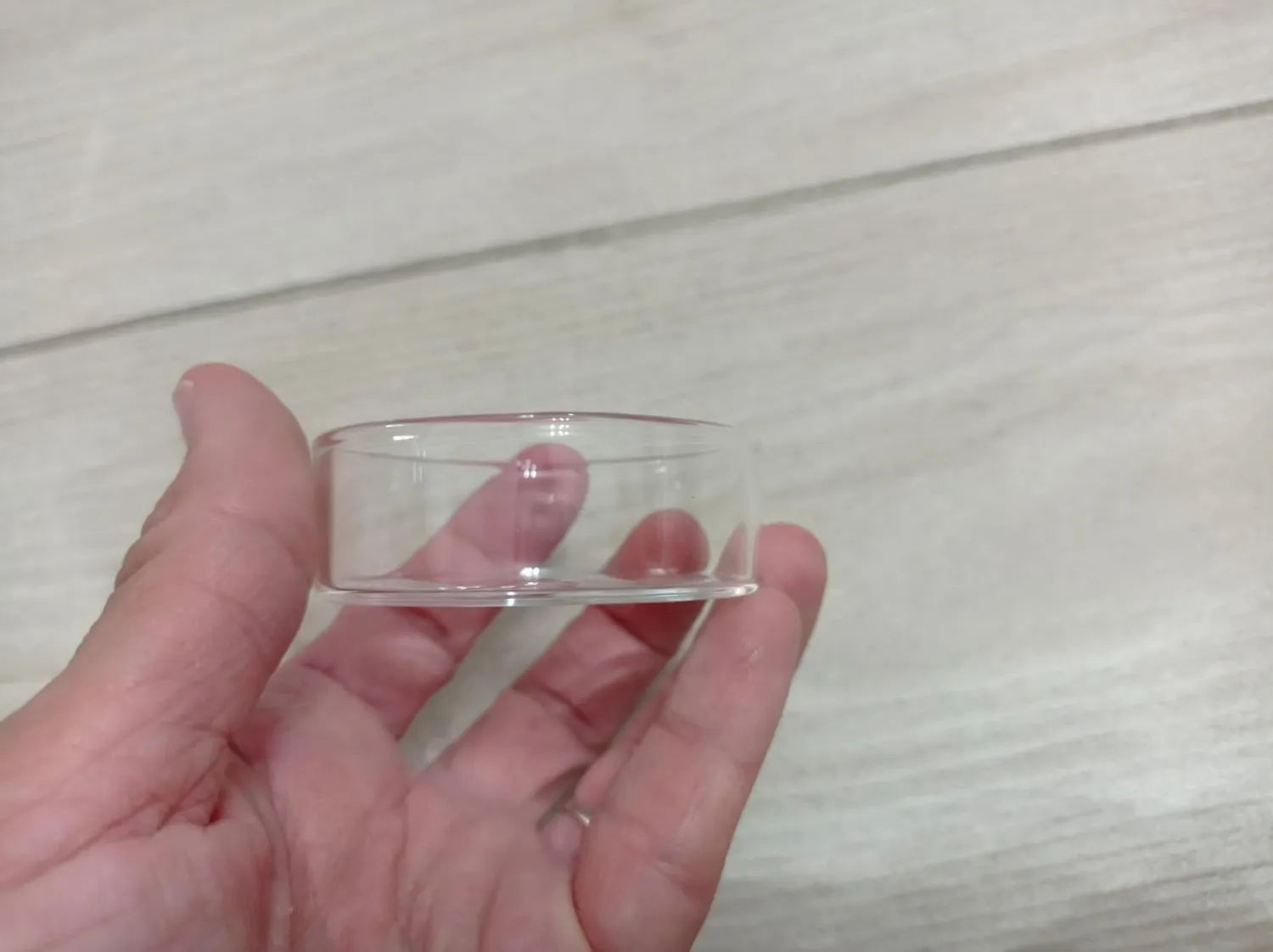 Pawfly tubo alimentazione pesci vetro 20 cm con ciotola