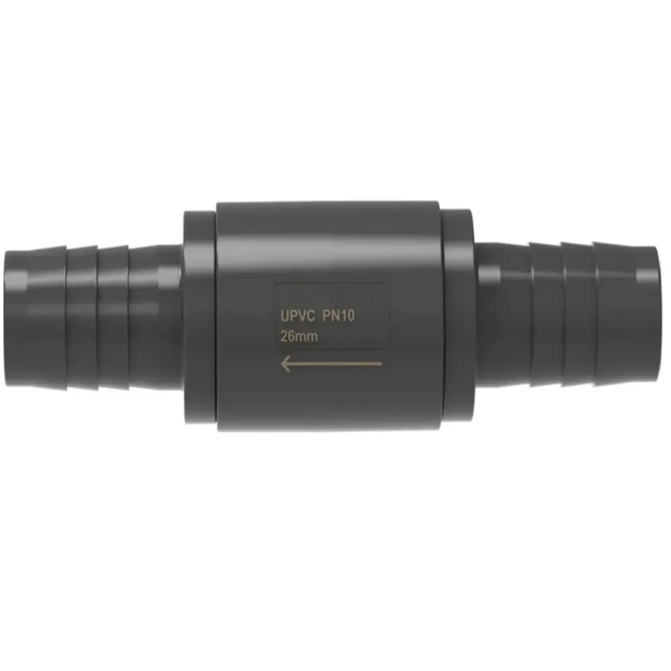 Aquariatech Raccorderia Hose Check Valve 21mm valvola 19/27 UPVC